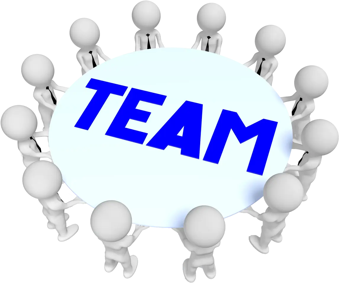 team cartoon image