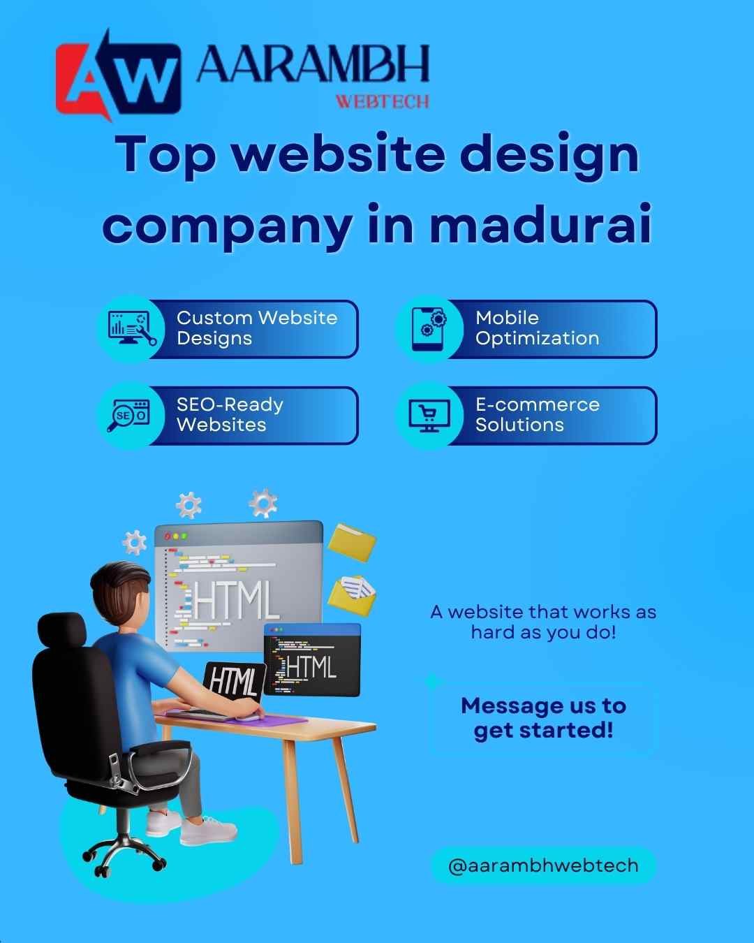 Top website design company in madurai